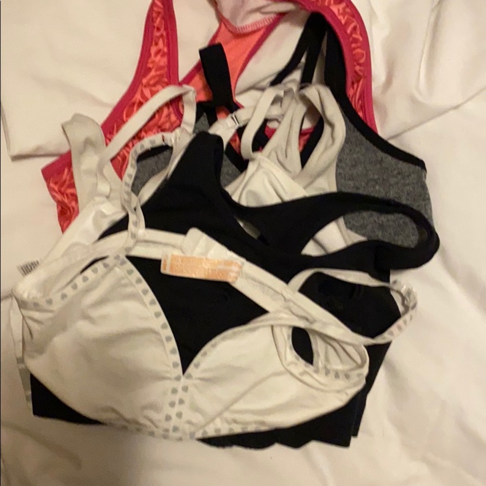 Lot of girls sports bras